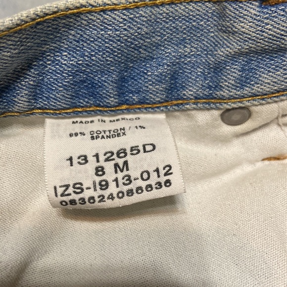 Riders Capri Jeans light wash 8 Med - Picture 10 of 11